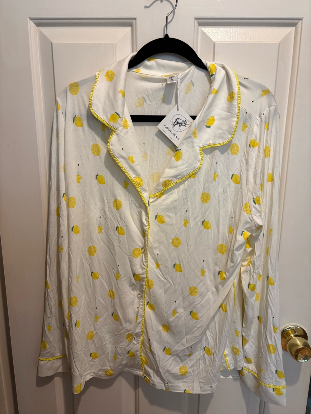 NWT Aspen Dream | bamboo trimmed slim long pjs